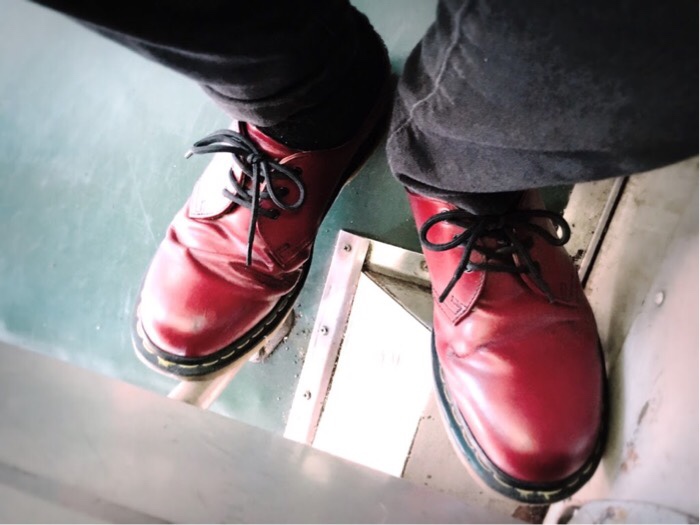 愛用しているDr.Martens（ドクターマーチン） 3ホール